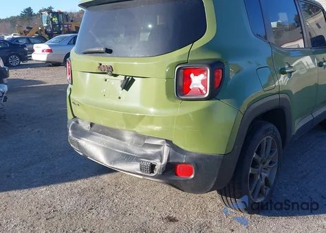 2016 Jeep Renegade 75Th Anniversary из США, поврежденный, VIN ZACCJBBT1GPC98110